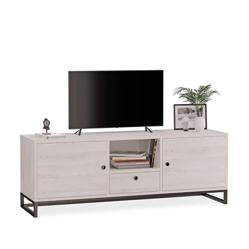 Szafka RTV metalowa z szufladą sosna - kolekcja Metalove (1).jpg