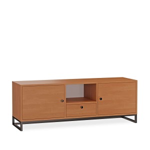 Szafka RTV metalowa z szufladą olcha - kolekcja Metalove (2).jpg