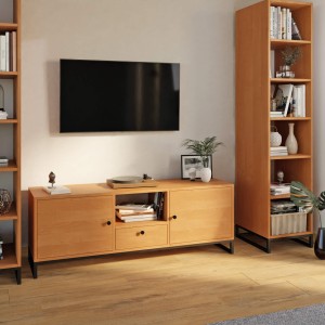 Szafka RTV metalowa z szufladą olcha - kolekcja Metalove (5).jpg