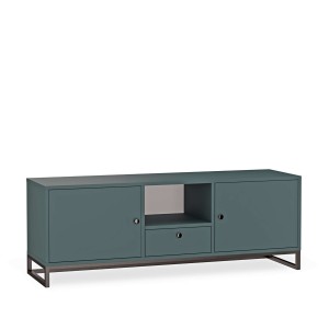 Szafka RTV metalowa z szufladą zielona - kolekcja Metalove (4).jpg