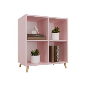 Regał skandynawski kostka różowy - Kolekcja SCANDI