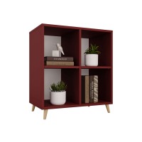 Regał skandynawski kostka czerwony - Kolekcja SCANDI 