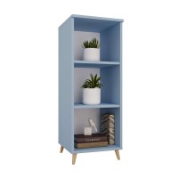 Regał skandynawski potrójny niebieski - Kolekcja Scandi