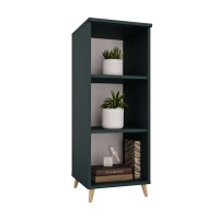 Regał skandynawski potrójny zielony - Kolekcja Scandi