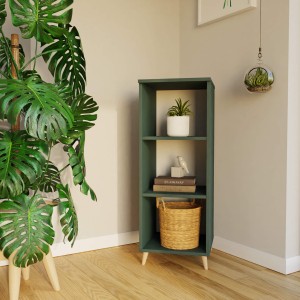 Regał skandynawski potrójny - zielony (4).jpg