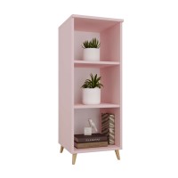 Regał skandynawski potrójny różowy - Kolekcja Scandi