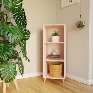 Regał skandynawski potrójny - różowy (4).jpg