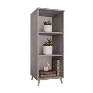 Regał skandynawski potrójny beton - Kolekcja Scandi 