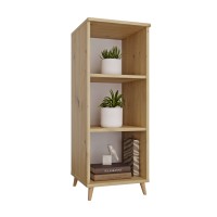 Regał skandynawski potrójny dąb artisan - Kolekcja Scandi