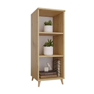 Regał skandynawski potrójny - dab artisan (1).jpg