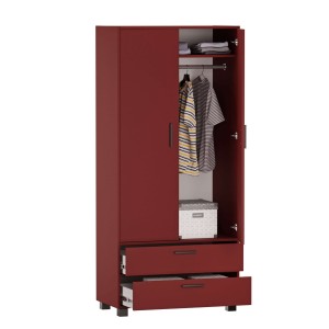 Szafa z szufladami Kamil - czerwony (1).jpg