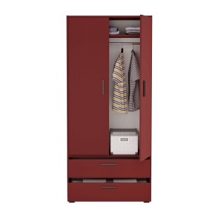 Szafa z szufladami Kamil - czerwony (3).jpg