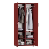 Szafa podwójna - Czerwony