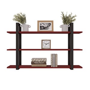 półka potrójna loft czerwony (3).jpg