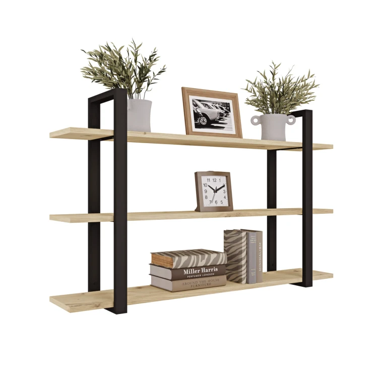półka potrójna loft dąb artisan (1).jpg
