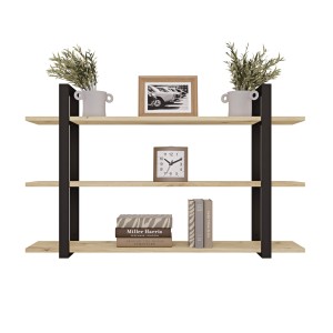 półka potrójna loft dąb artisan (3).jpg