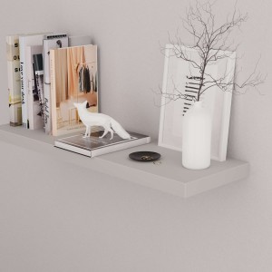 półka kuchenna na przyprawy szara