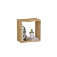 Półka kwadrat - Dąb złoty