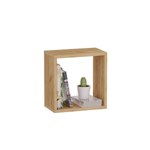 Półka kwadrat - Dąb złoty