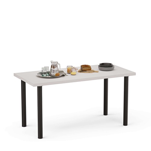 Stolik kuchenny z nogami okrągłymi - biały  (1).jpg