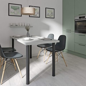 Stolik kuchenny z nogami okrągłymi - szary (5).jpg