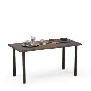 Stolik kuchenny z nogami okrągłymi - grafit (1).jpg