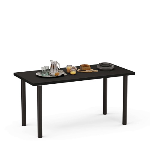 Stolik kuchenny z nogami okrągłymi - czarny (1).jpg