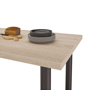 Stolik kuchenny z nogami okrągłymi - dąb sonoma (4).jpg