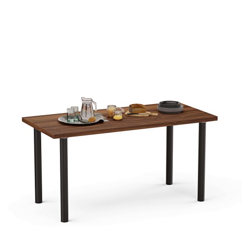 Stolik kuchenny z nogami okrągłymi - orzech (1).jpg