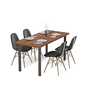 Stolik kuchenny z nogami okrągłymi - orzech (3).jpg