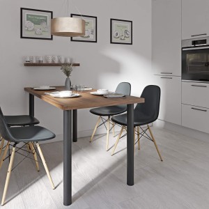 Stolik kuchenny z nogami okrągłymi - orzech (5).jpg