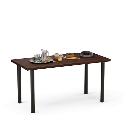 Stolik kuchenny z nogami okrągłymi - wenge (1).jpg