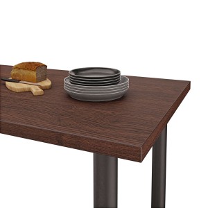 Stolik kuchenny z nogami okrągłymi - wenge (4).jpg