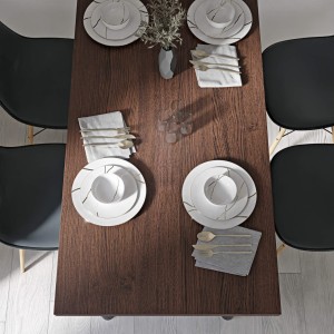 Stolik kuchenny z nogami okrągłymi - wenge (6).jpg