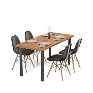 Stolik kuchenny z nogami okrągłymi - olcha (3).jpg