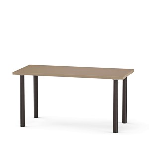 Stolik kuchenny z nogami okrągłymi - cappuccino (2).jpg