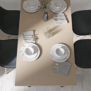 Stolik kuchenny z nogami okrągłymi - cappuccino (6).jpg