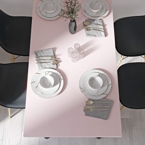 Stolik kuchenny z nogami okrągłymi - różowy (6).jpg