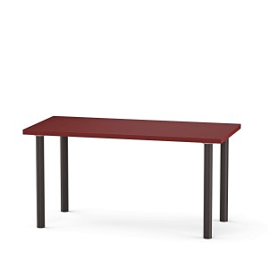 Stolik kuchenny z nogami okrągłymi - czerwony (2).jpg