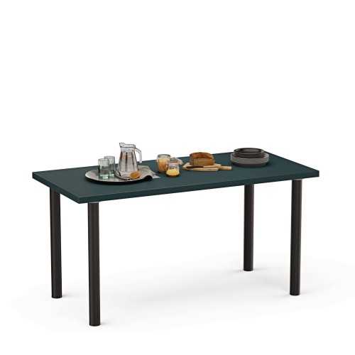 Stolik kuchenny z nogami okrągłymi - zielony (1).jpg