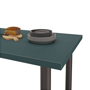 Stolik kuchenny z nogami okrągłymi - zielony (4).jpg