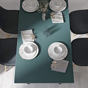 Stolik kuchenny z nogami okrągłymi - zielony (6).jpg