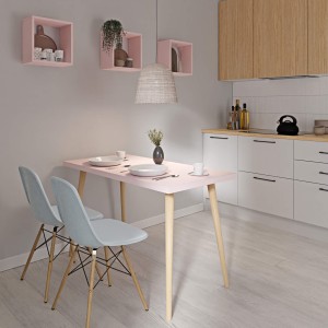 stół kuchenny z nogami bukowymi - różowy (5).jpg