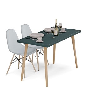 stół kuchenny z nogami bukowymi - zielony (3).jpg