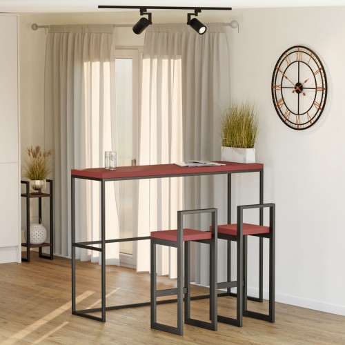 stolik barowy loft - czerwony  (4).jpg