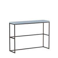 Stolik barowy loft - Niebieski