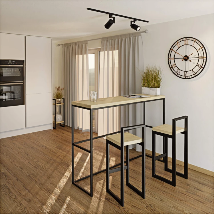 stolik barowy loft - dąb artisan (4).jpg
