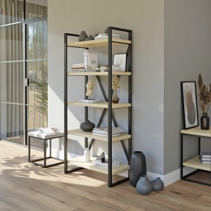 regał loftowy - dąb artisan (5).jpg