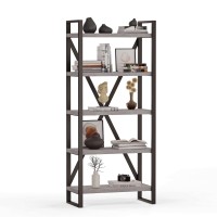 Regał Metalowy Loftowy Industrialny Beton