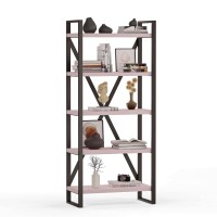 Regał Metalowy Loftowy Industrialny Różowy